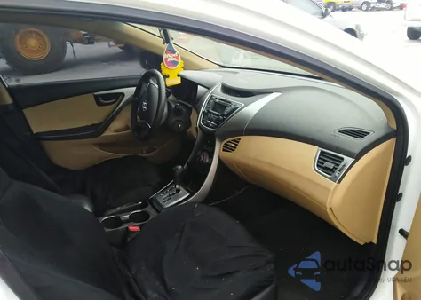 2013 Hyundai Elantra Gls z USA, uszkodzony, nr VIN 5NPDH4AE9DH372750